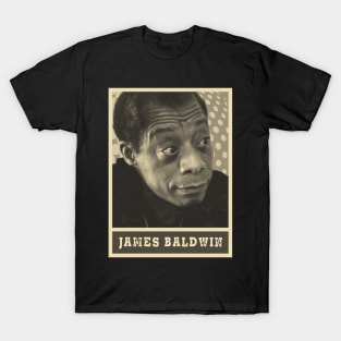 brown cream James Baldwin T-Shirt